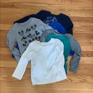 4T long sleeve T bundle
